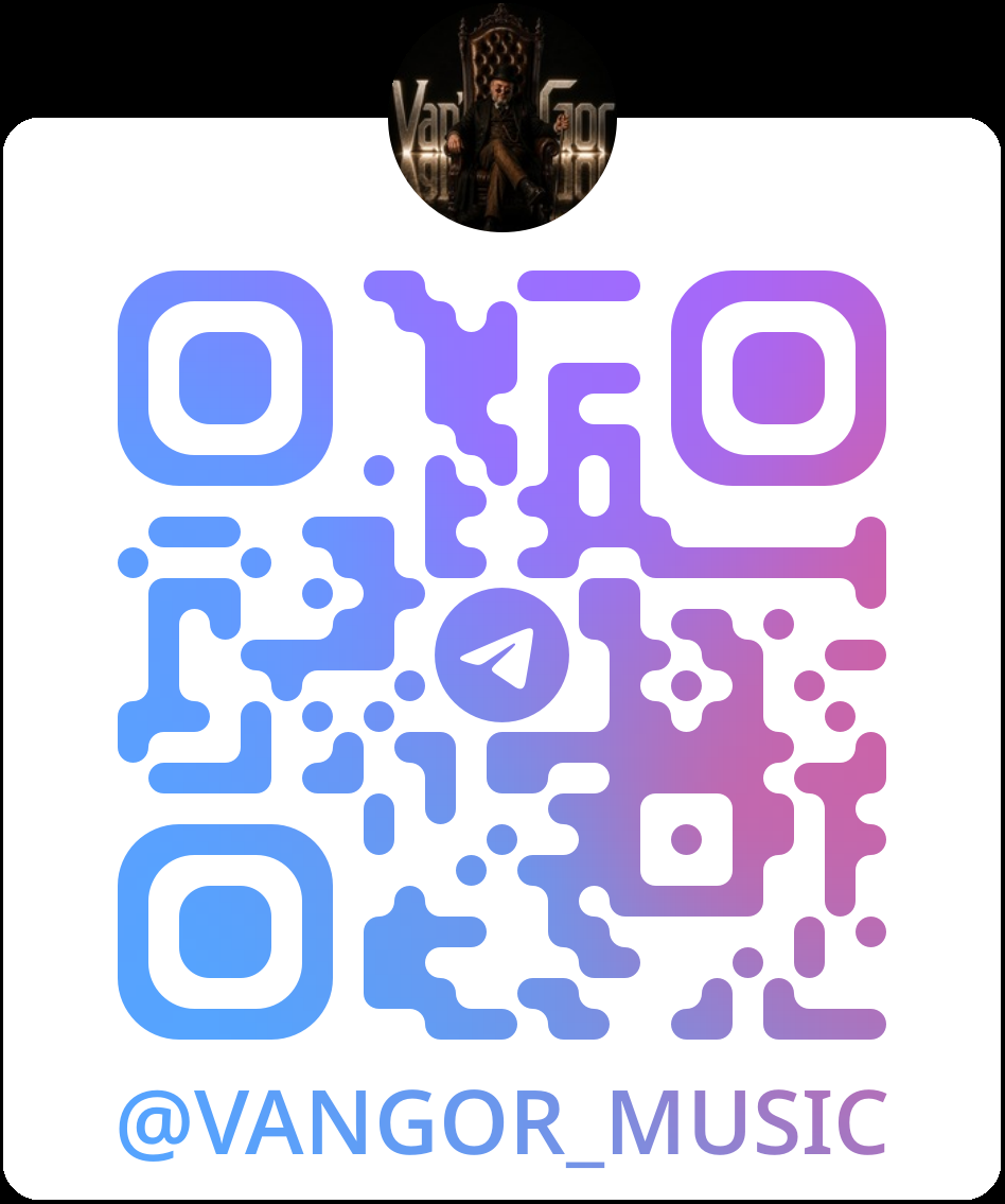 QR-код Telegram @VANGOR_MUSIC